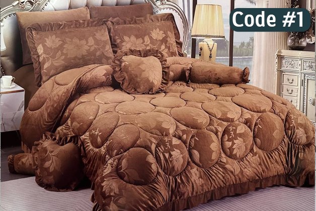 Quality 10 Pcs Comforter / Item#1