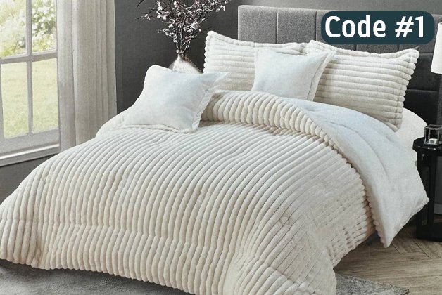 COMFORTER 6 PCS SET / Item #15